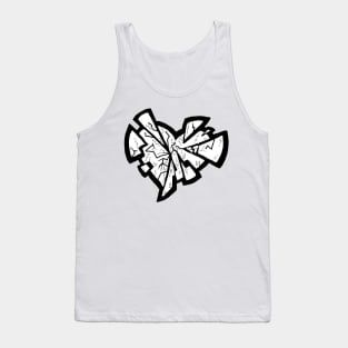 Shattered Heart Tank Top